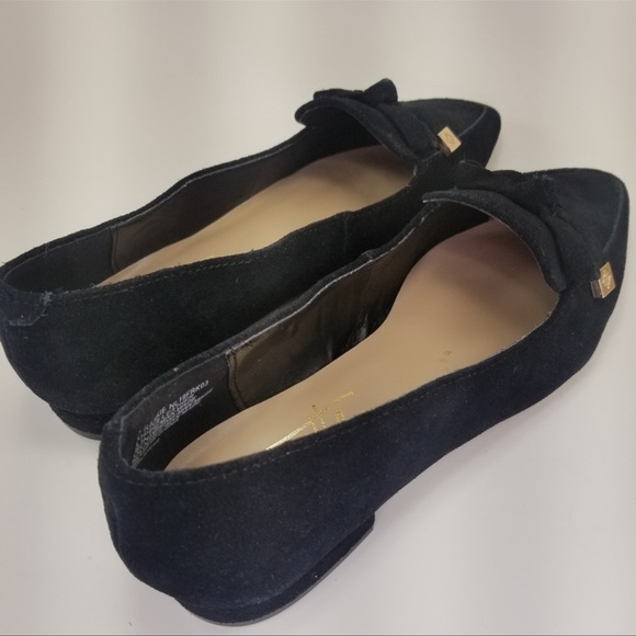 Nanette Lepore Frankie Suede Leather Pointed Toe Loafers - Picture 6 of 7